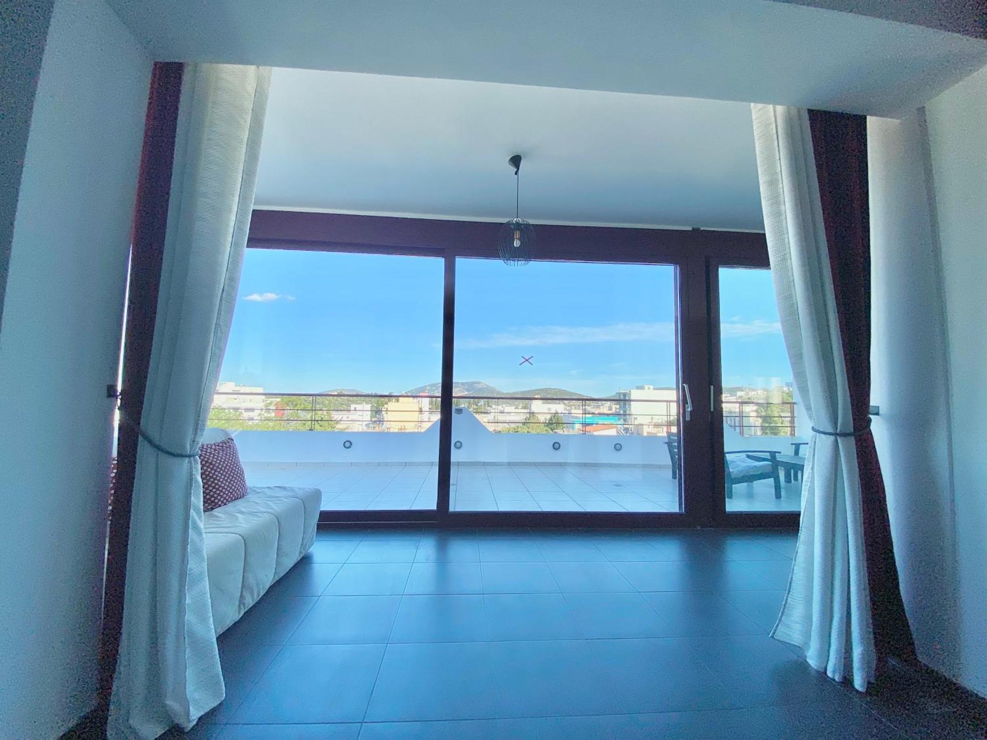 Luxury View Apartment 10Min From Athens Airport Koropion Exterior photo